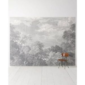 Anthropologie Etched Arcadia Mural Peel and Stick Removable Wallpaper